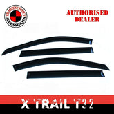 TRADIESCHOICE Weathershields for Nissan X-Trail T32 2013-2020 | Window Visors for Style and Comfort